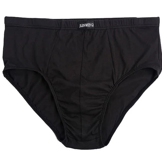 6pcs/Lot 100%Cotton Underpants Shorts Old Men Briefs Underwear Men Birefs Men Mid Waist Triangle Comfortable Breathable