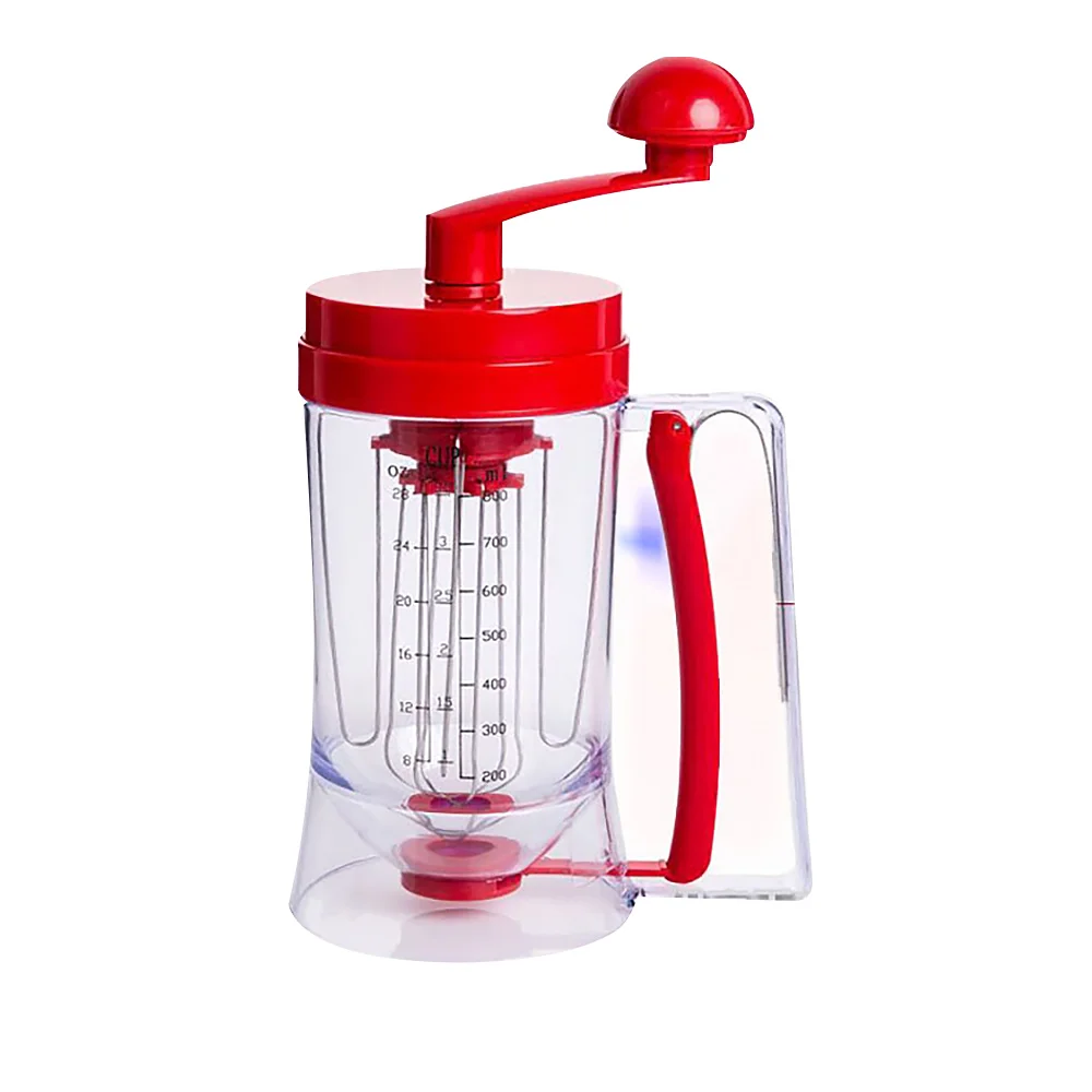 Ручной смеситель компонентов машина для приготовления Блинов 800 мл кекс Воронка