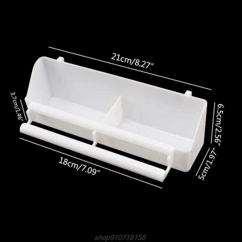 Пластиковый контейнер для пищевых продуктов попугаев птиц воды подвесная миска