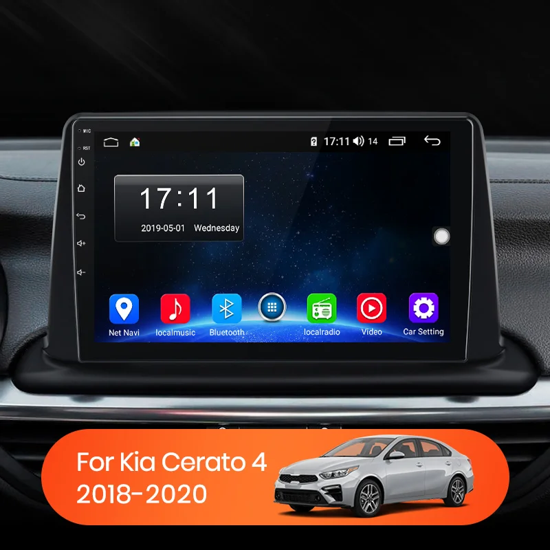 Автомагнитола AWESAFE PX9 для Kia Cerato 4 2018-2020 мультимедийный видеоплеер с GPS 2din Android 10 0 2