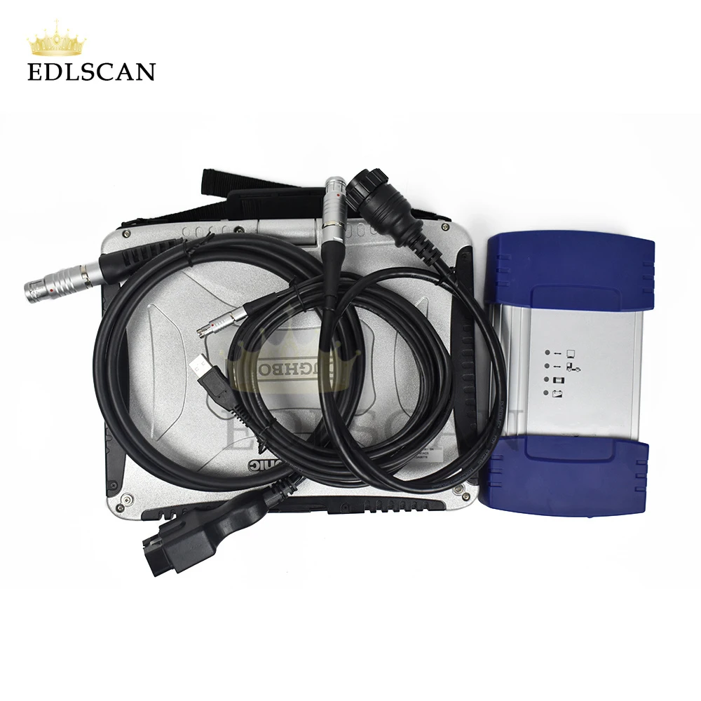 Комплект для диагностики грузовика сверхмощный DAF-Paccar davie DAF 560 MUX с ноутбуком CF19 |