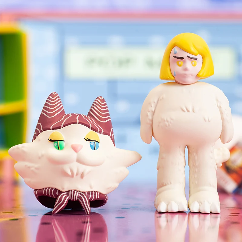 POP MART coolrainlab серия Oh Face реальные игрушки угадай сумку загадочная коробка Mistery Caixa