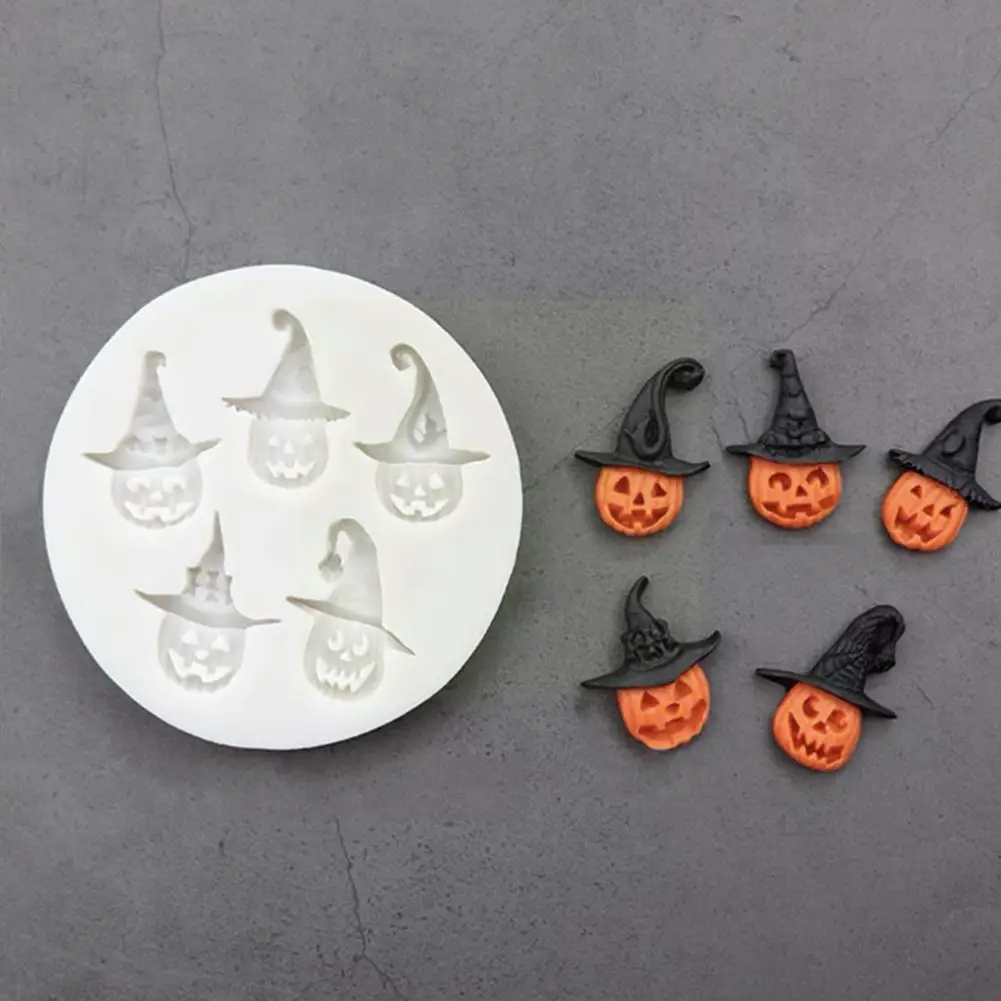 

Силиконовая форма для торта в виде тыквы на Хэллоуин, декоративное украшение для выпечки печенья, инструменты для выпечки, торт, шоколад R5K4
