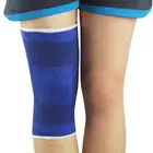 Пара эластичных мышц, поддержка колена, компрессионный рукав, спортивный, обезболивающий, синий, Прямая поставка