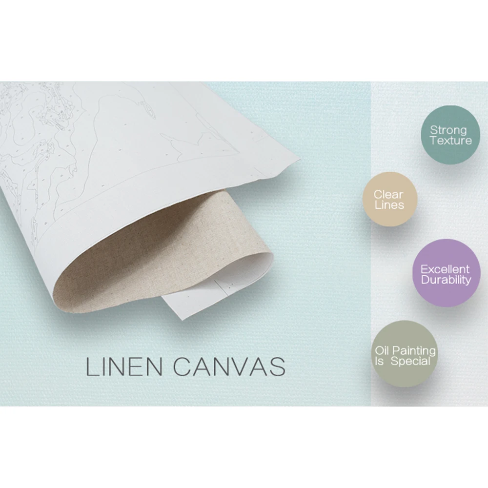 

Painting By Numbers Animal Kits Unicorn For Adults Drawing on Canvas DIY Paint Coloring Room Home Decoration Artwork Kids Gift