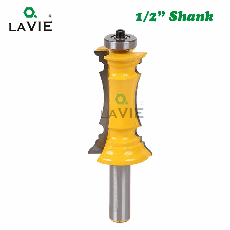 LAVIE 1 шт. 12 мм 1/" хвостовик большой Mitered ящик передний формовочный фрезерный бит дверь поручень линия Tenon резак для дерева инструменты 03040-B