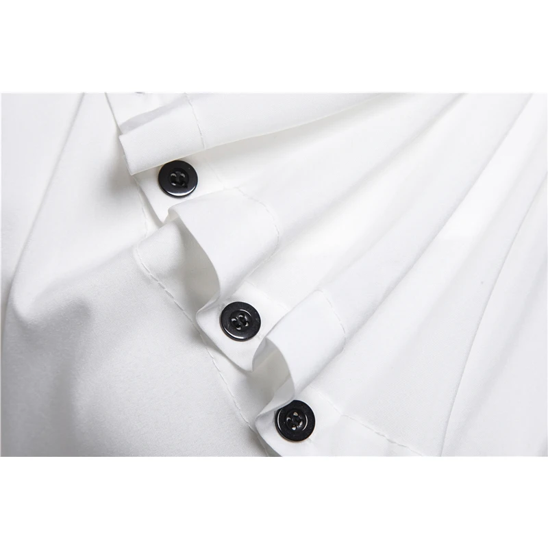 

4 Colors Muslim-clothing Saudi Arabia Long Sleeve Shirt Muslim Dress Men Islamic Fashion Blouse Asymmetric Oblique Top DCC185