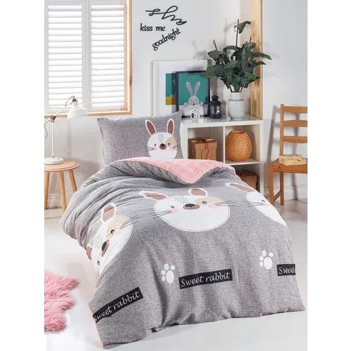 Eponj домашний младший комплект пододеяльников одинарный индивидуальный кролик A.