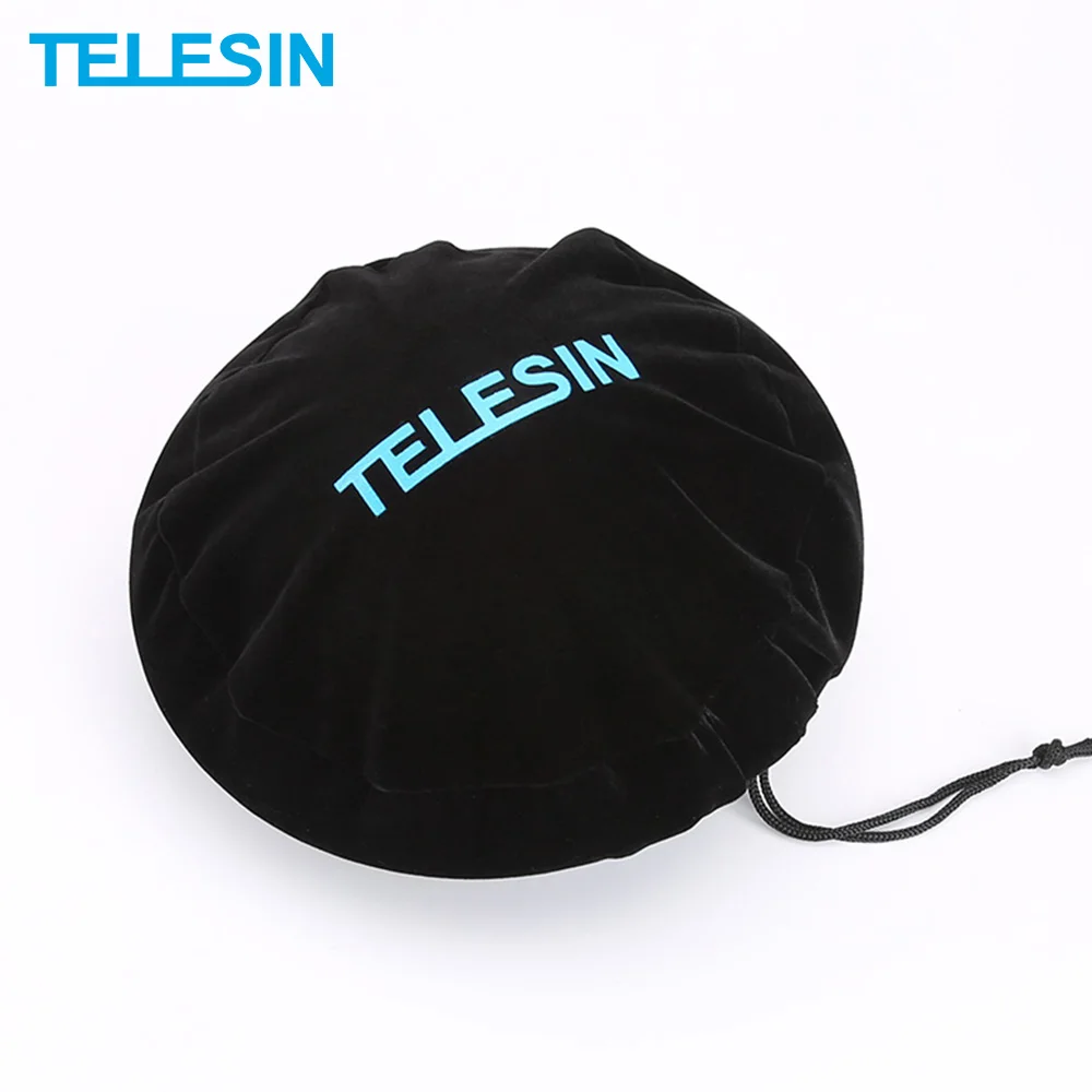 TELESIN 6 ''защитный купол порт мягкая защитная крышка сумка для GoPro Hero 3/3+ Hero 4 Hero 5 6 7 Xiaoyi 4K для DJI Osmo Action
