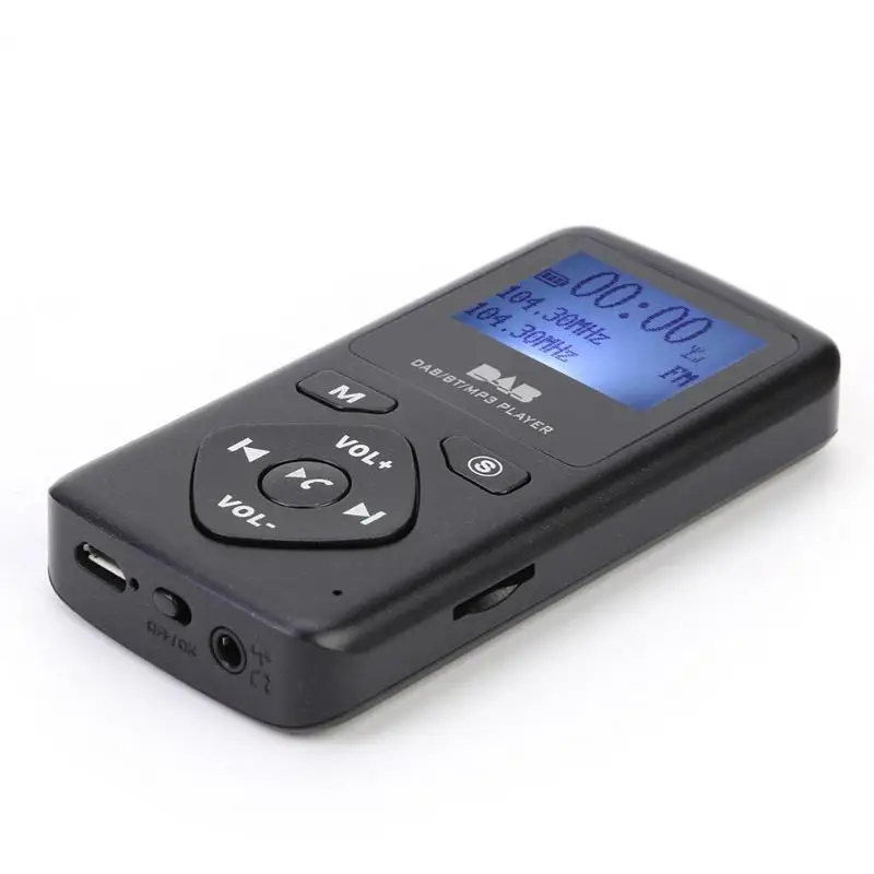 P7 цифровой ЖК-дисплей DAB/DAB+/FM стерео радиоприемник с Bluetooth mp3-плеером и наушниками портативные карманные радиоприемники