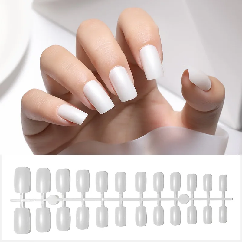 

24 шт., съемные акриловые наклейки для ногтей