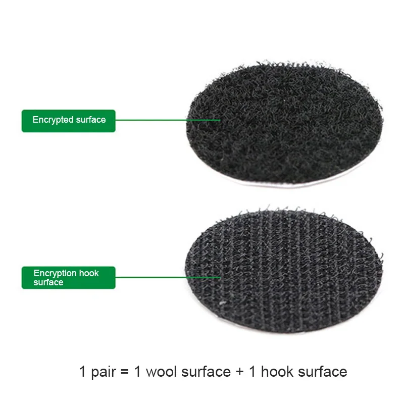 50 шт. точечная наклейка на крючок и петлю двухсторонняя прочная самоклеящаяся