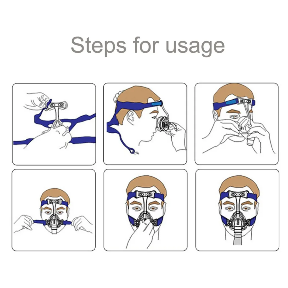 WNP НАЗАЛЬНЫЕ подушечки маска для CPAP трубка для сипап BiPAP вентилятор сна 3 размера универсальная подушка против храпа дыхательный респиратор