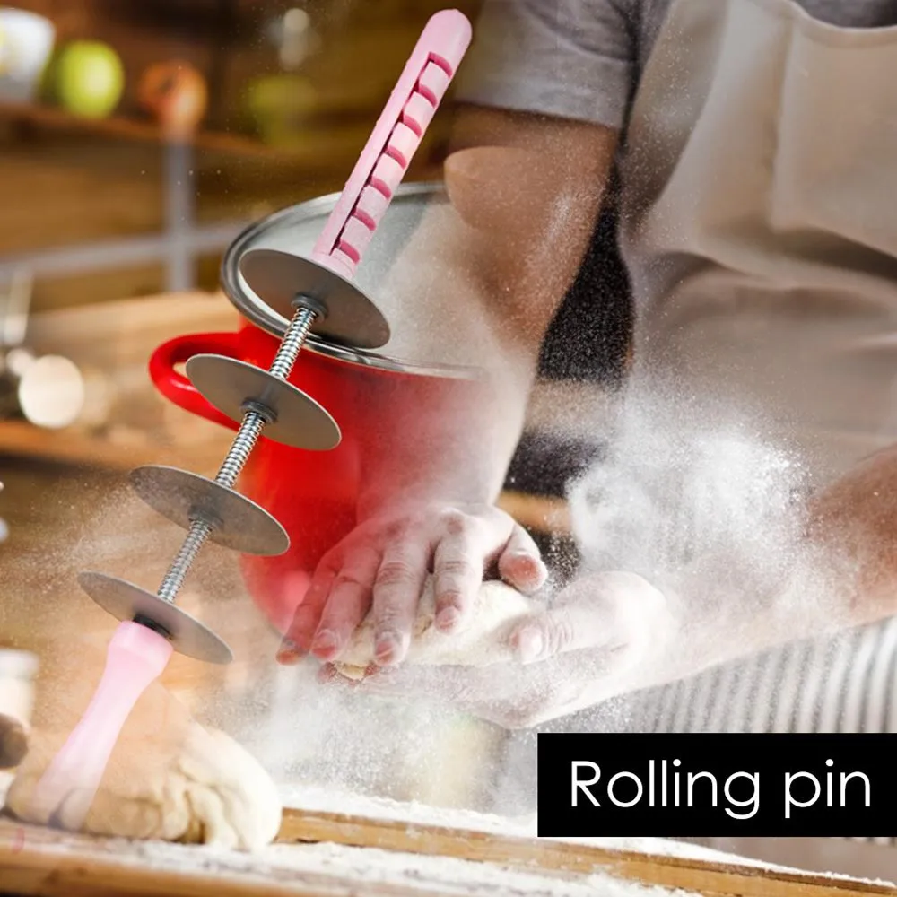 WOWCC Регулируемый рулонный штифт многофункциональный слайсер для хлеба форма