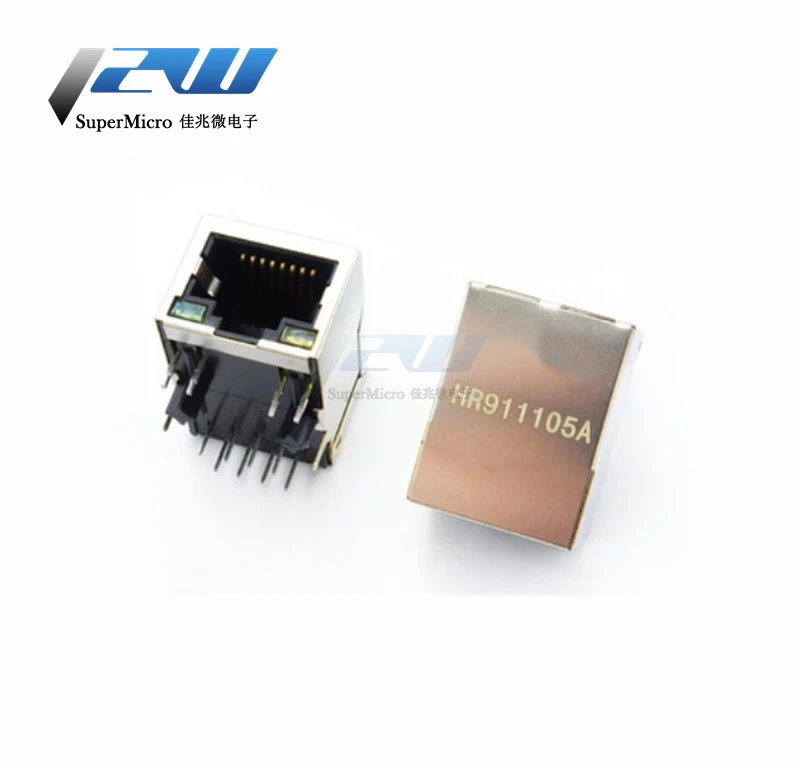 10 шт./лот высококачественный соединитель RJ45 сетевой изоляционный трансформатор