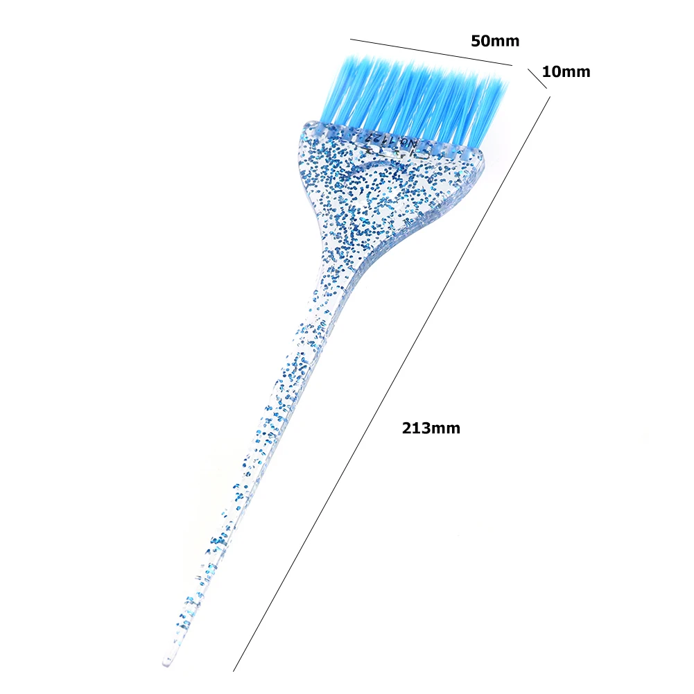 

Dye Hair Brush Easy Clean Portable Glitter Hair Tinting Coloring Brush Salon Tool Prevent Dirty Hands Practical Comb Hair Dyeing