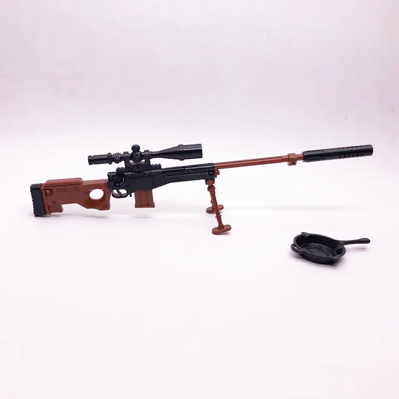 1:6 пистолет в сборе модель для 1" фигурка Штурмовая винтовка AK47 M4 M16 AKM AK74 цветная версия модель оружия - Цвет: AWP