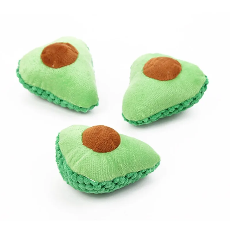 Устойчивая к царапинам игрушка в форме фруктов Интерактивная для милых домашних