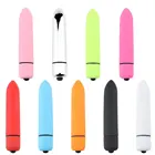 Мини Вибраторы с одной частотой, Женская Вибрирующая палочка для мастурбации, Стимулятор клитора, фаллоимитатор, анальный секс-игрушка для женщин