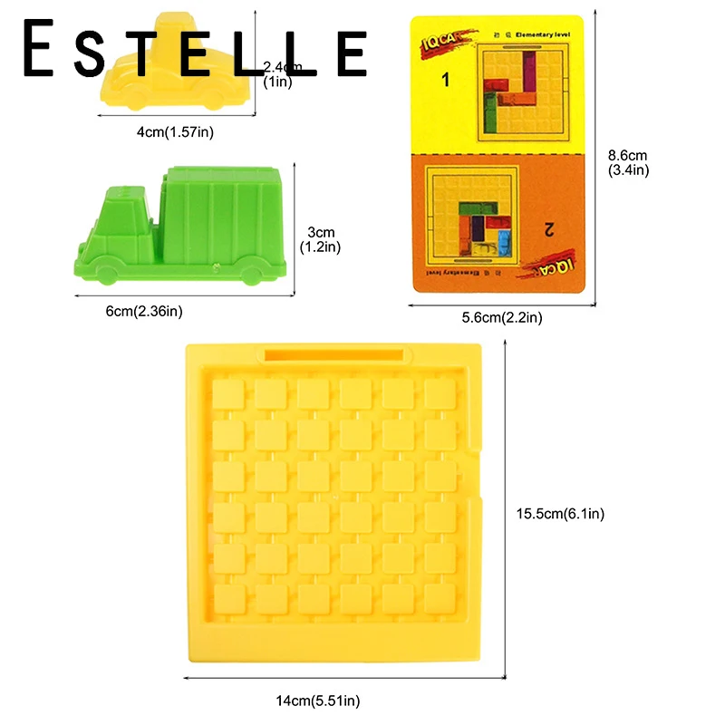 Racing Break IQ Car Game автомобильная игра-головоломка креативная пластиковая игра с