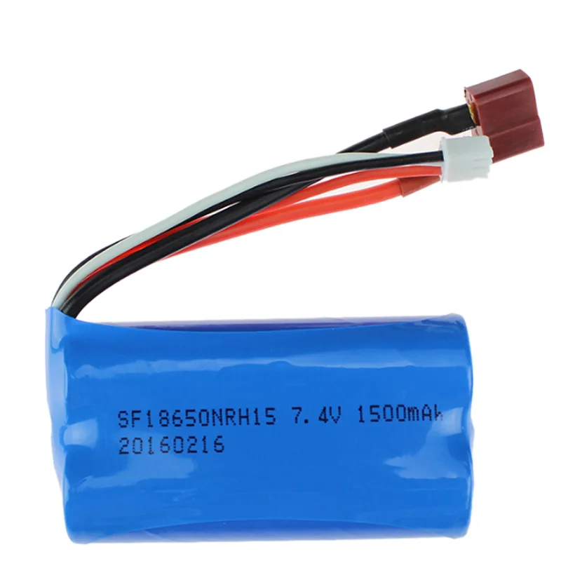 7 4 V 1500Mah литий полимерный Батарея для Wltoys 12423 12428 12401 12402 12429 Lipo 2S 1500Mah|Аккумуляторы| |