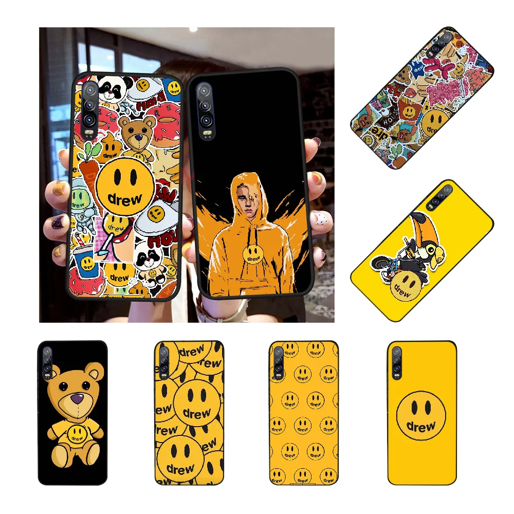 NBDRUICAI роскошный бренд Джастин Бибер Drew House TPU чехол для телефона Huawei Honor 20 10 9 8 8x 8c 9x