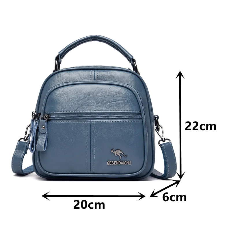 

Luxury Small Leather Tote Bag Ladies Vintage Square Shoulder Bag 2021 New Hot Sale Crossbody Messenger Bag Women Simple Handbags