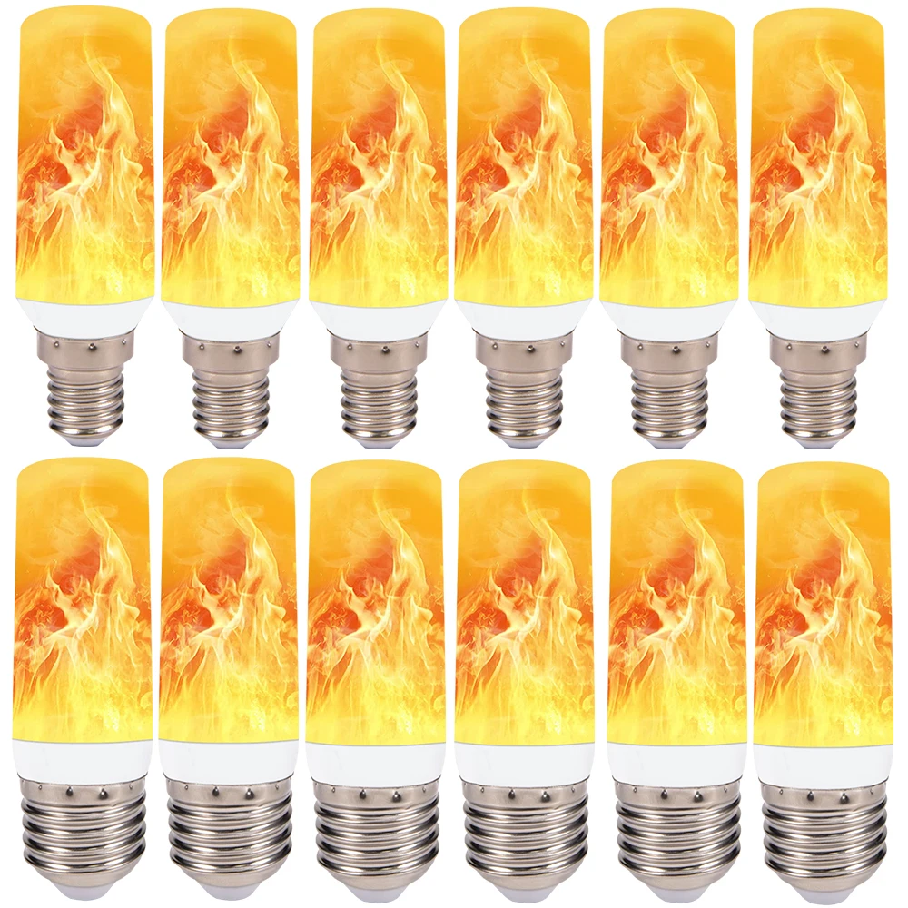 

Творческие хобби Мерцающая светильник ПА с пламенем-3 Вт, AC 85-265 в вольт, E14 основа канделябра, для Хэллоуина и Рождества