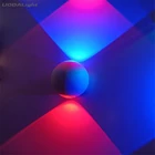 Ip65 1234 боковой светильник для крыльца, уличная лампа , настенный светильник , алюминиевый современный домашний балкон