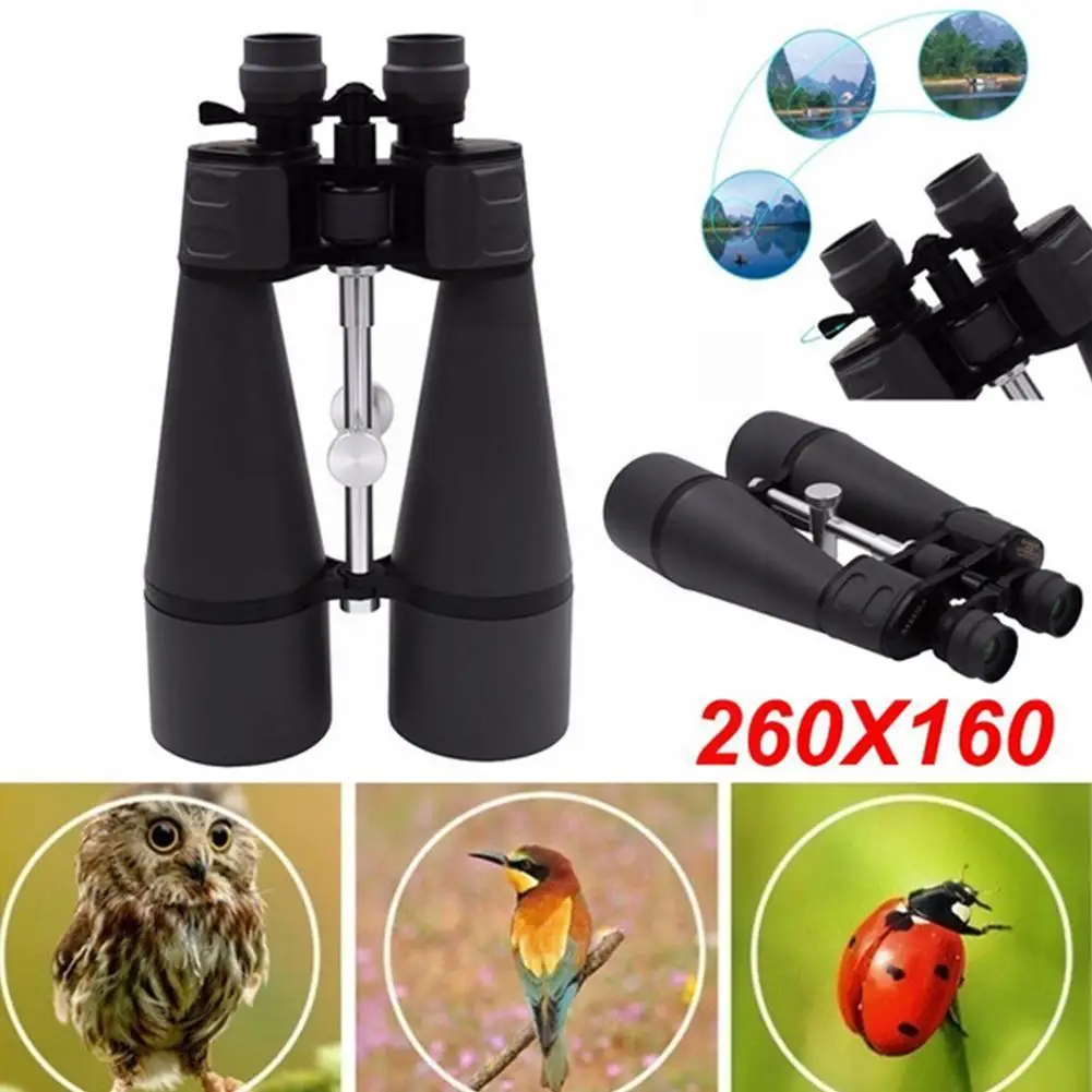 

2021 Super Zoom Binoculars Black HD Night Vision Binoculars Watching And R3C4 Prism With BAK4 Camping For Outdoor Moon Q6J9