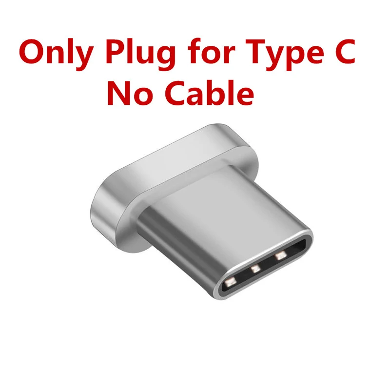 Type C Adapter QC 3,0 type-C Магнитный адаптер передачи данных Поддержка типа C к Micro USB 8 pin магнитное зарядное устройство для iPhone huawei - Цвет: Type C Adapter