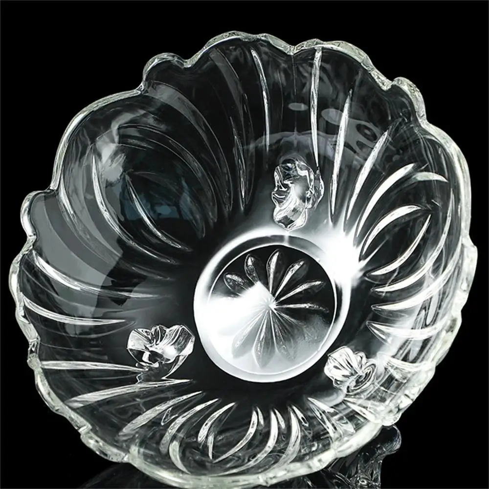 Хрустальный стеклянный фруктовый поднос современный журнальный столик для