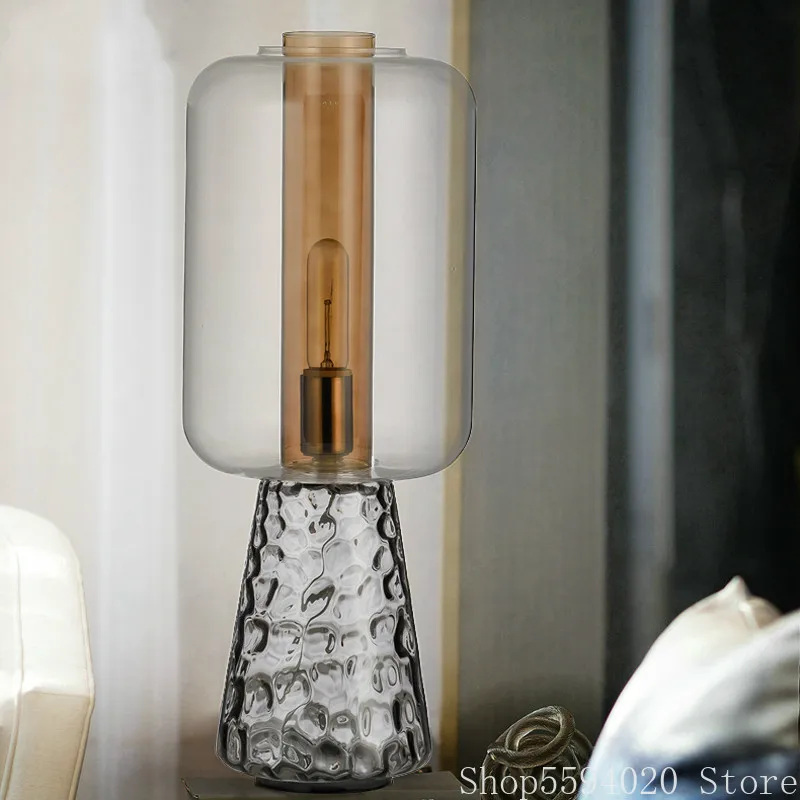 Скандинавский стиль Пост Модерн креативный роскошный Стекло арт ночной