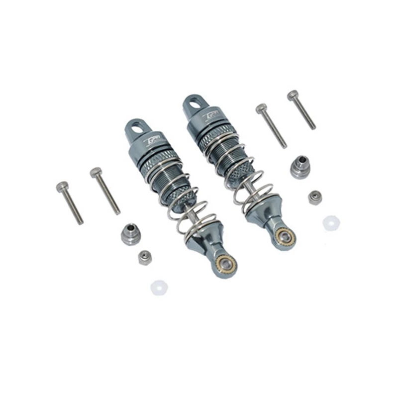 

Metal Front Shock Absorbers Damper with Steering Group Assembly Set,for LOSI 1/18 Mini-T 2.0 2WD Stadium Truck RC Car