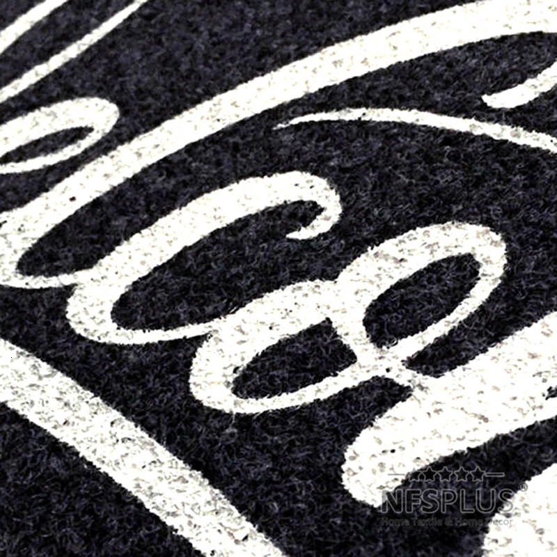 Коврик для входной двери 40x60 см полиэстер водонепроницаемый противоскользящий