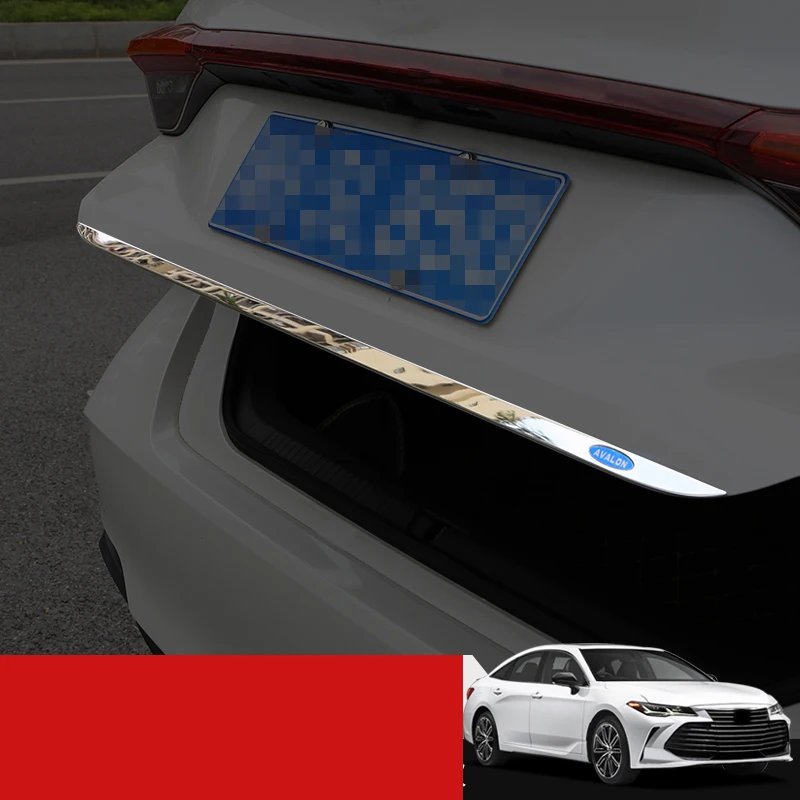 Lsrtw2017 нержавеющая сталь автомобиля хвост заднего бампера планки для toyota avalon 2019 2020