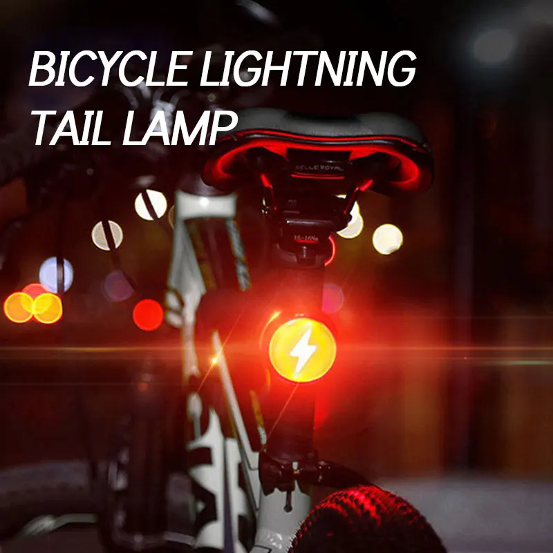 

Bicycle Tail Light Helmet Light Usb Rechargeable Bicycle Warning Light Running Light Shoulder Light Bicycle Accessories
