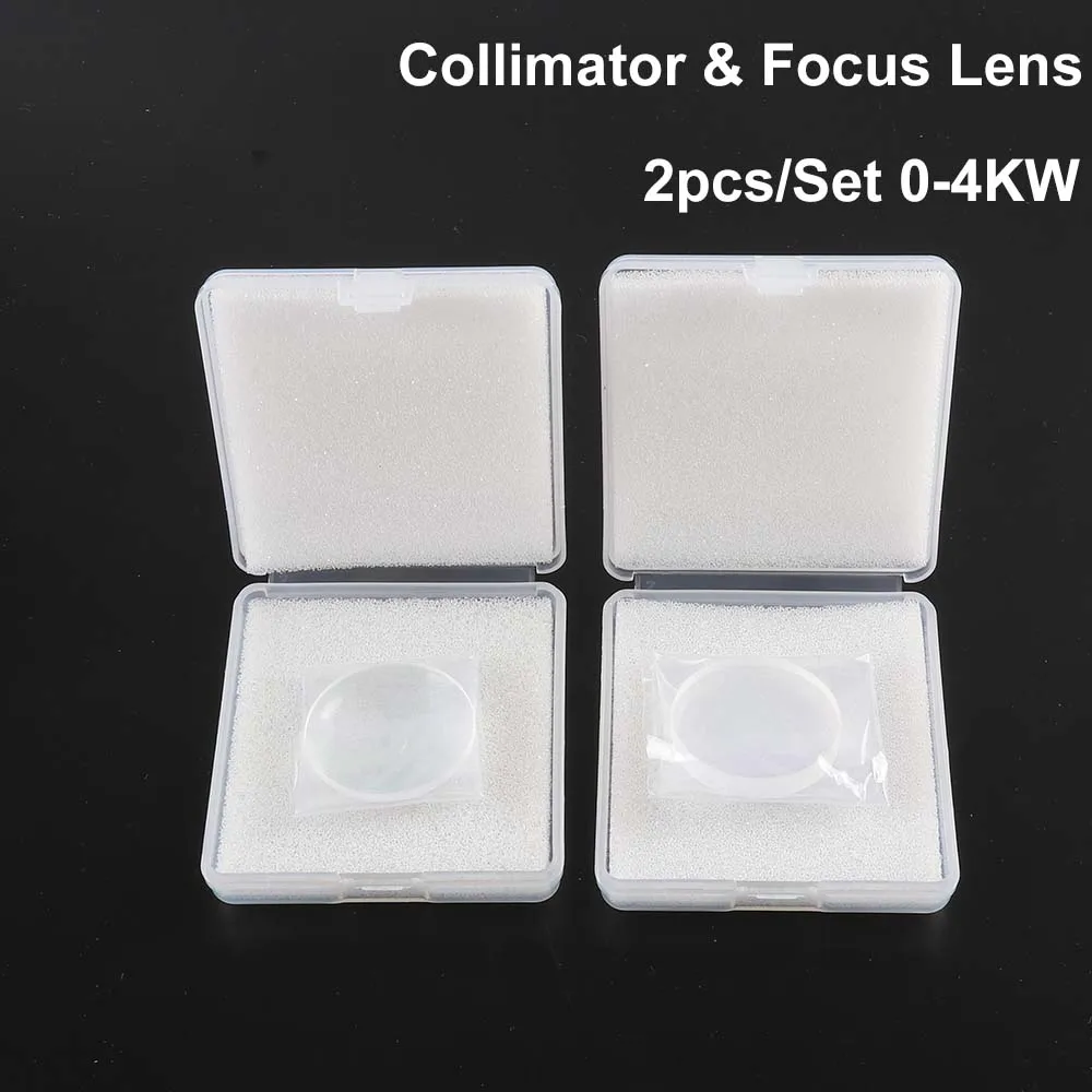 Fiber Laser Collimator & Focus Lens D28 F75/F100/F125 2Pcs/Set for Raytools Head BT210S/BT230 BM109 Bodor WSX | Инструменты
