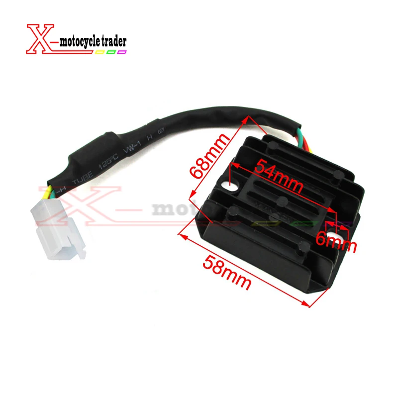 Регулятор напряжения 4 провода выпрямитель двигатель для мотоцикла лодки Mercury ATV