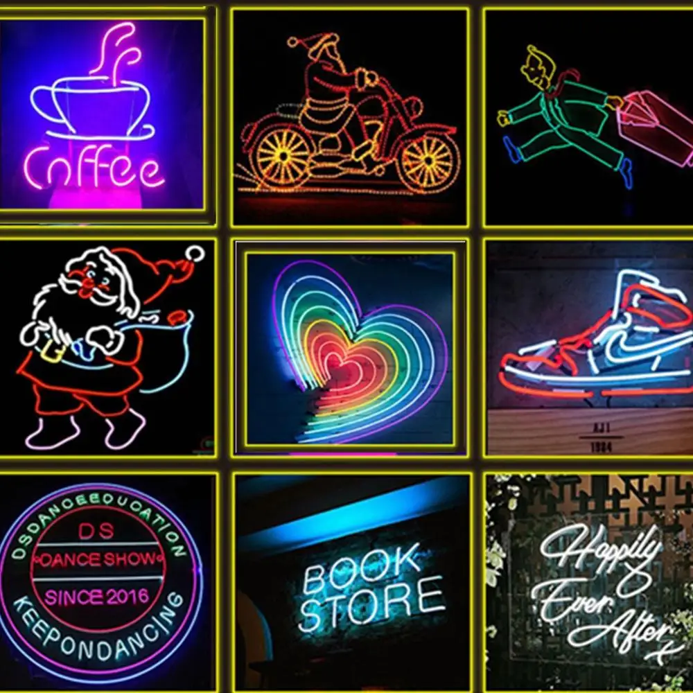 

Neon Signs Led Strip Flexible Light 2835 120Leds/M Waterproof IP65 Silicone Tube Christmas Lights For Holiday Party DC12V