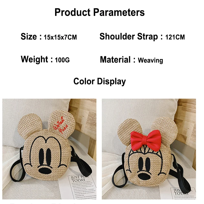 Новинка 2019 повседневные Мини Сумки Disney сумка через плечо с мультипликационным