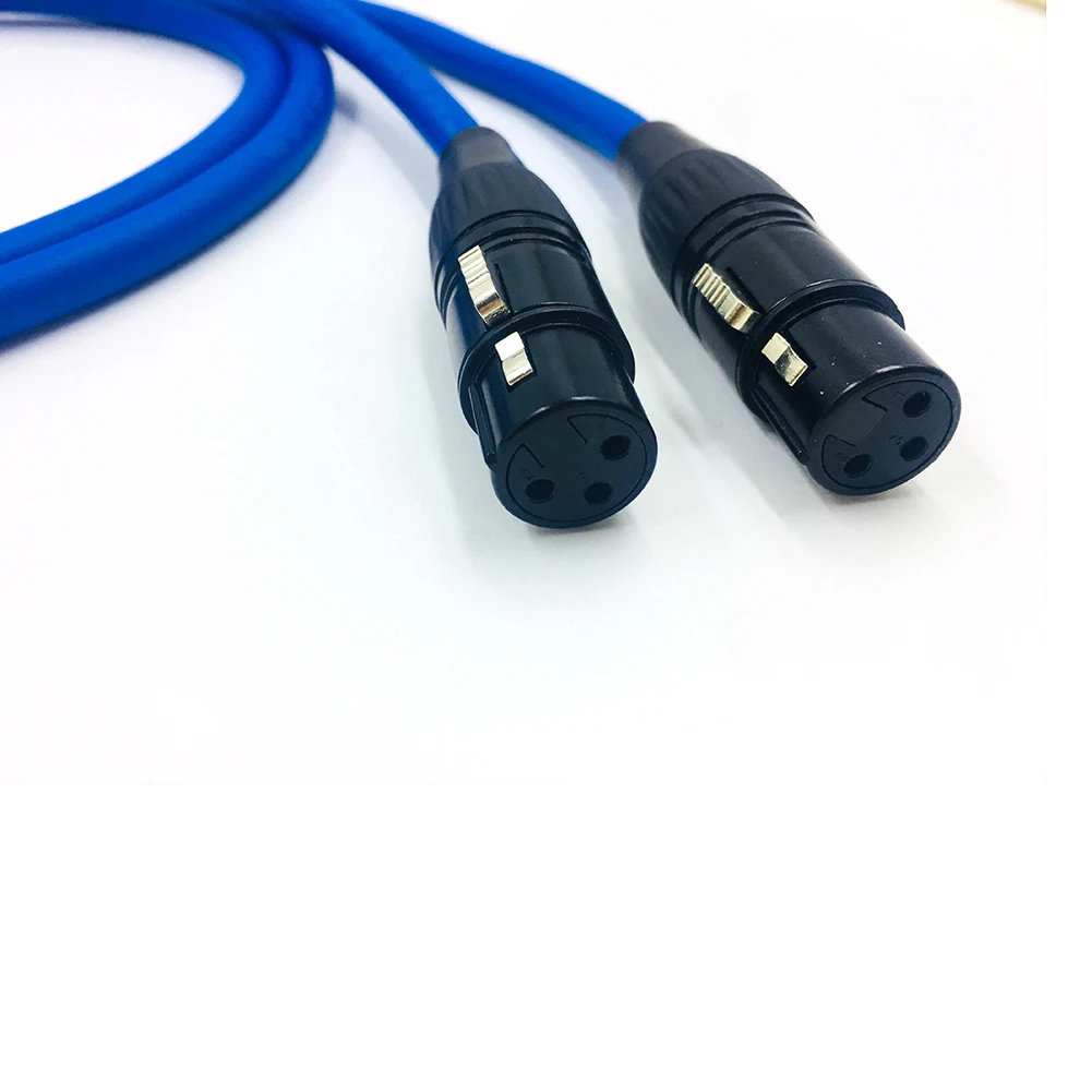 Двойной 3-контактный аудиокабель с двумя штекерами XLR-RCA | Электроника