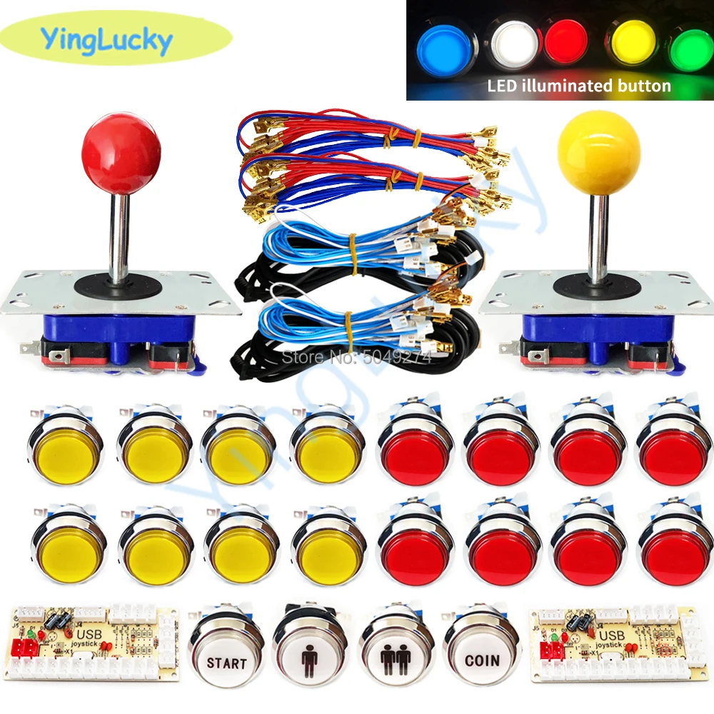 Аркадный шкаф в американском стиле набор сделай сам для 12 В светодиодная