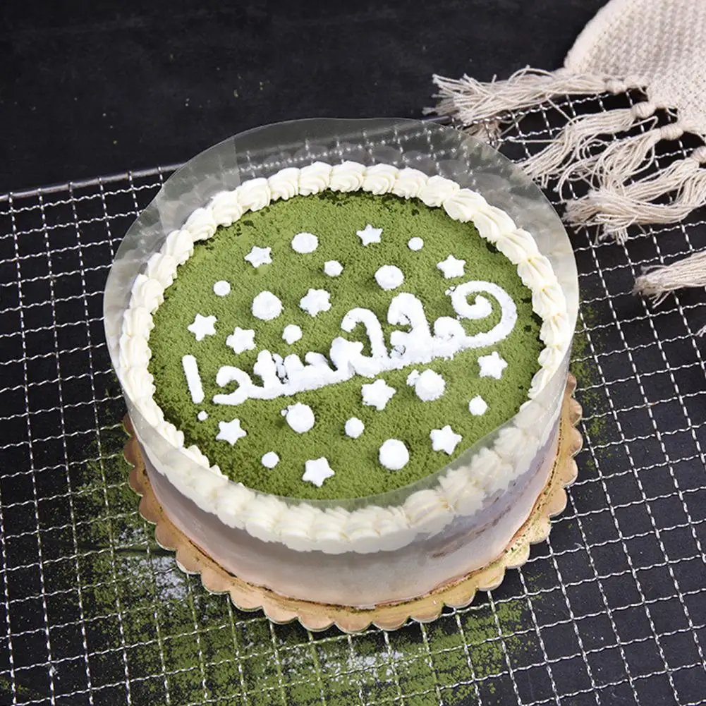 10 м прозрачные практичные края для Мусса торта оберточный десерт окружающий торт