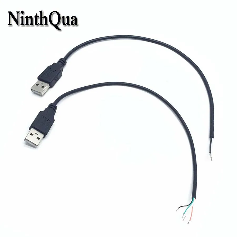 1 шт. 22AWG 30 см 2Pin провод USB разъем DIY для подключения кабеля одного Цвет 5050 3528 5730