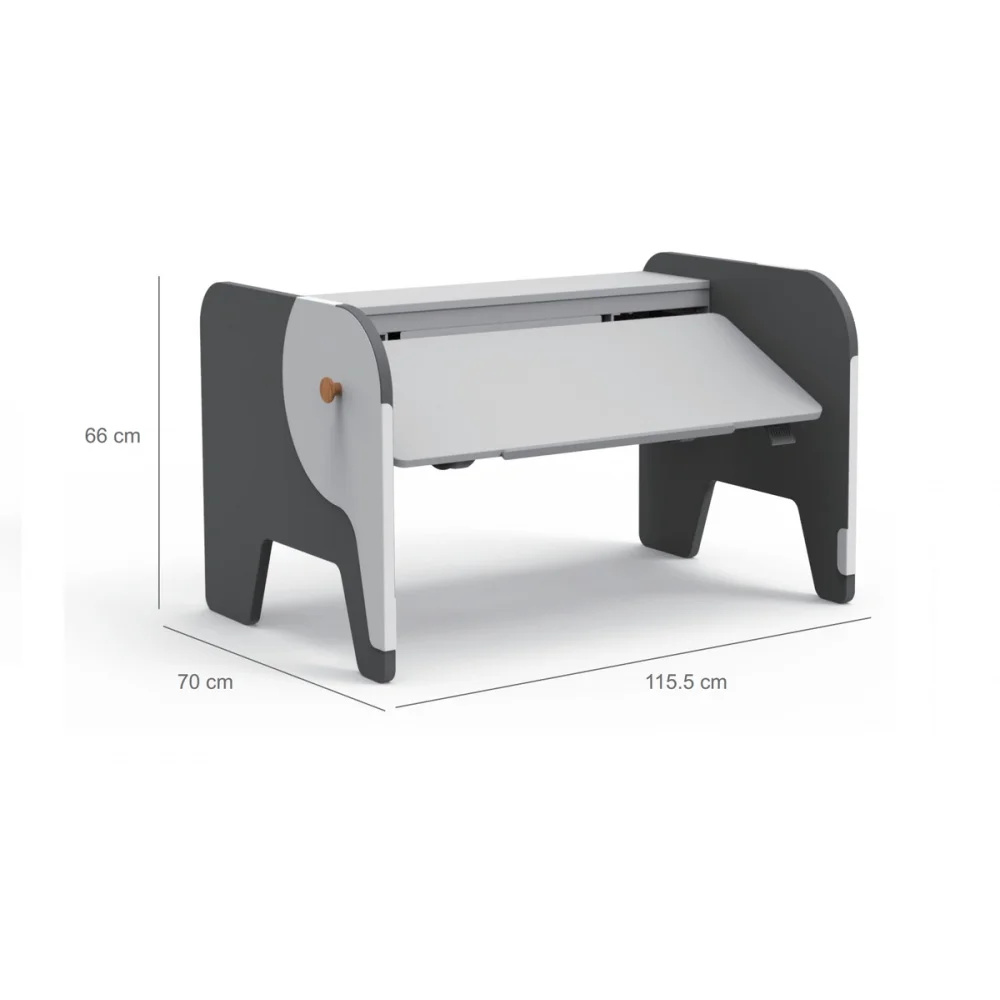Table-desk COMF-PRO elephant desk kids table and chair study for students children computer folding ergonomic furniture | Мебель