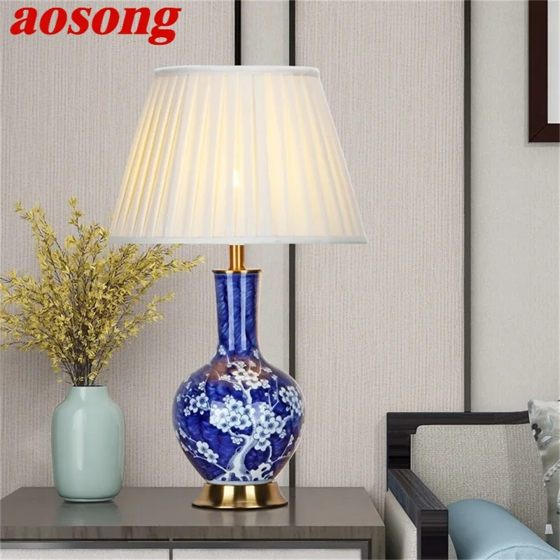 

AOSONG Dimmer Table Lamps Desk Lighting Artist Bottle LED for Home Office Creative Hotel Decoration