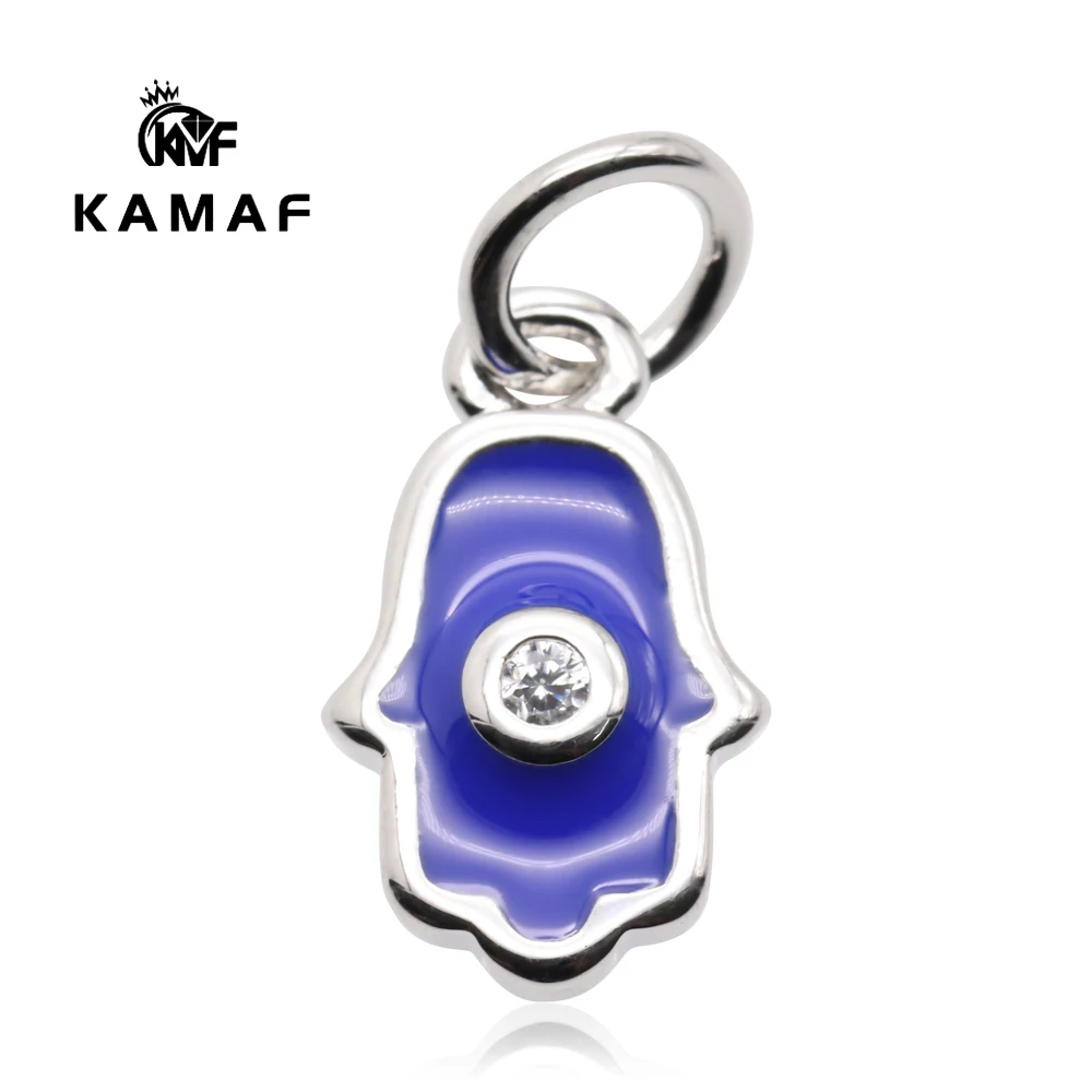 KAMAF высокое качество Золото Фатима кулон пальма в 10/упаковка 12 мм * 7 DIY