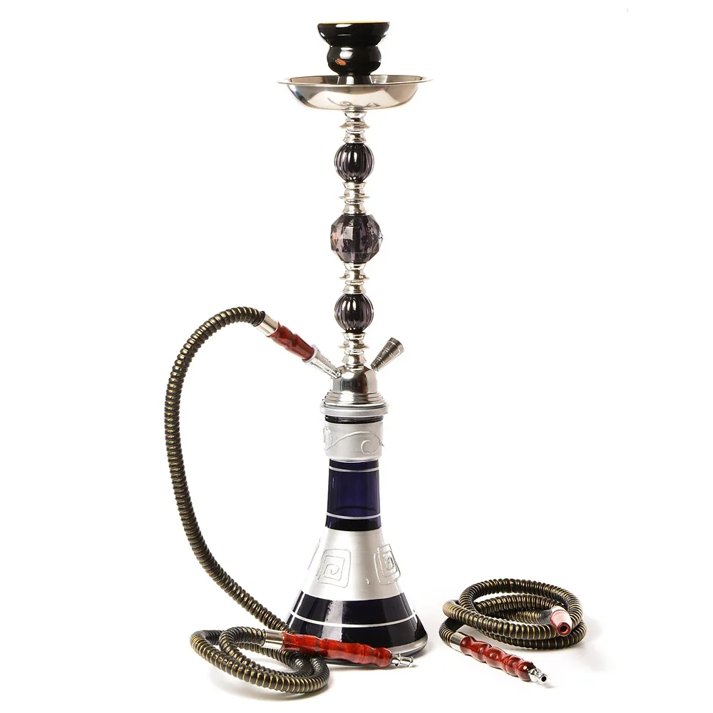 

Traditional Hookah with 2 Hose Ceramic Bowl Tongs Complete Shiaha Nargile Sheesha Narguile Chicha Cachimbas Classical Hookah set
