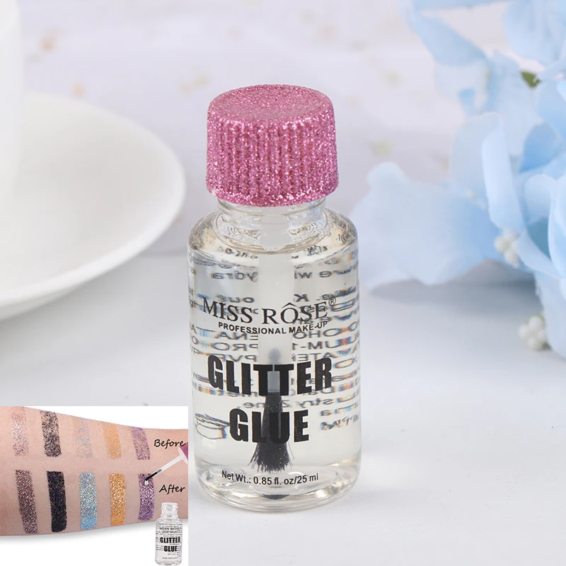 

High-gloss Special Glue 25ML Glitter Glue for Eye Lips Face Body Powder Festival Shimmer Glitter Glue Maquiagem